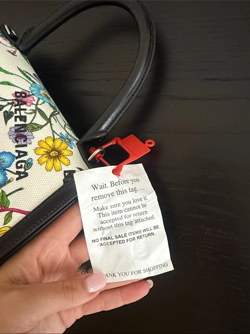 Balenciaga x Gucci Flora Collaboration Hacker Project Purse